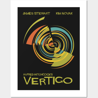 Vertigo with a Nod to Saul Bass Posters and Art